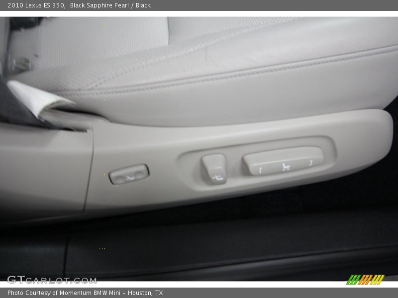 Black Sapphire Pearl / Black 2010 Lexus ES 350