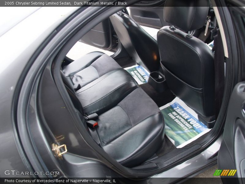 Dark Titanium Metallic / Black 2005 Chrysler Sebring Limited Sedan