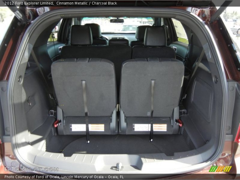 Cinnamon Metallic / Charcoal Black 2012 Ford Explorer Limited