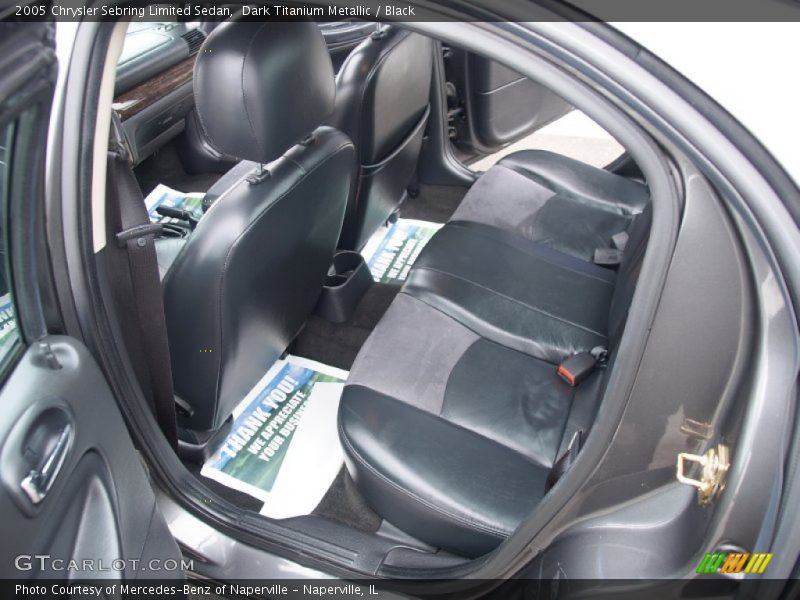 Dark Titanium Metallic / Black 2005 Chrysler Sebring Limited Sedan