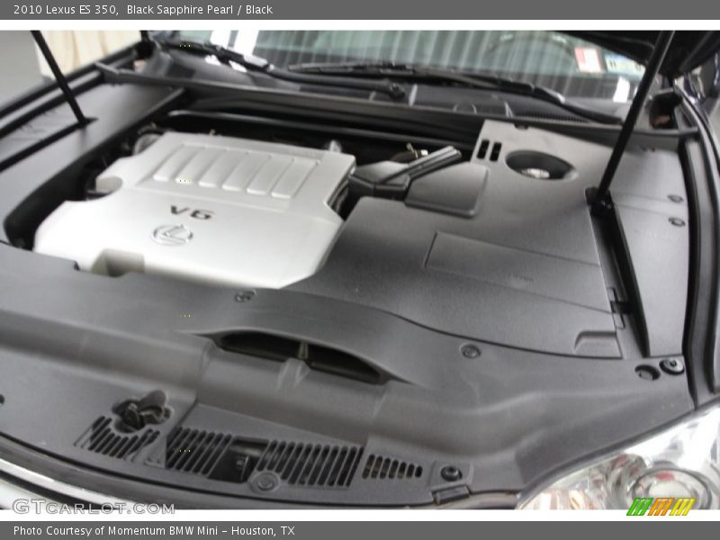 Black Sapphire Pearl / Black 2010 Lexus ES 350