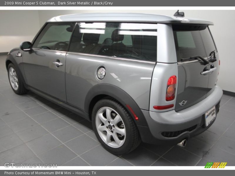 Dark Silver Metallic / Black/Grey 2009 Mini Cooper S Clubman