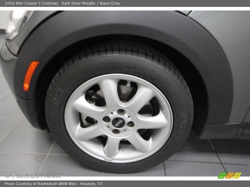 Dark Silver Metallic / Black/Grey 2009 Mini Cooper S Clubman