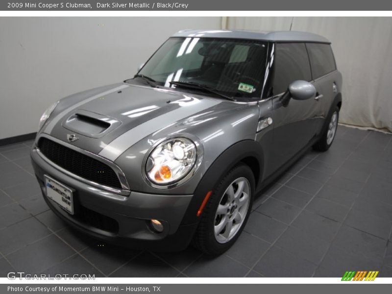 Dark Silver Metallic / Black/Grey 2009 Mini Cooper S Clubman