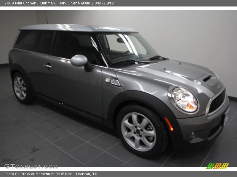 Dark Silver Metallic / Black/Grey 2009 Mini Cooper S Clubman