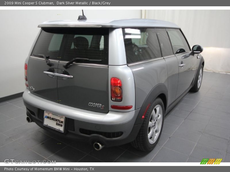 Dark Silver Metallic / Black/Grey 2009 Mini Cooper S Clubman