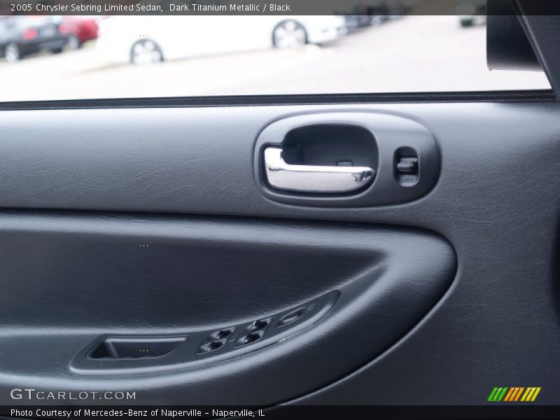 Dark Titanium Metallic / Black 2005 Chrysler Sebring Limited Sedan