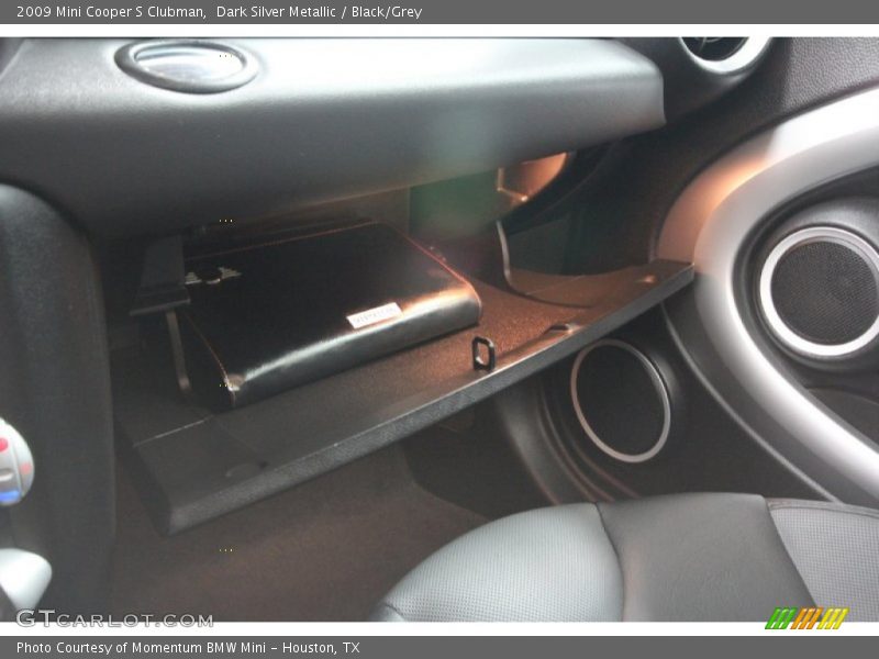 Dark Silver Metallic / Black/Grey 2009 Mini Cooper S Clubman