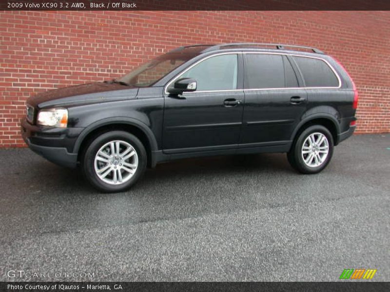 Black / Off Black 2009 Volvo XC90 3.2 AWD