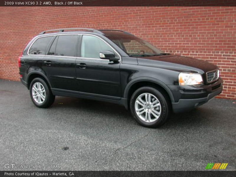 Black / Off Black 2009 Volvo XC90 3.2 AWD