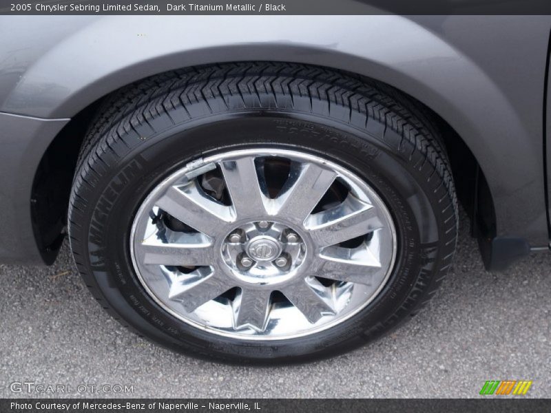 Dark Titanium Metallic / Black 2005 Chrysler Sebring Limited Sedan