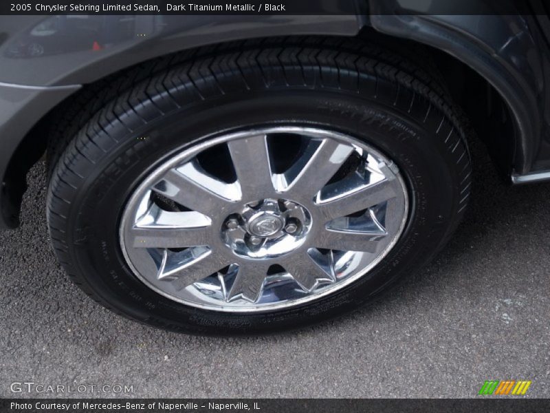 Dark Titanium Metallic / Black 2005 Chrysler Sebring Limited Sedan