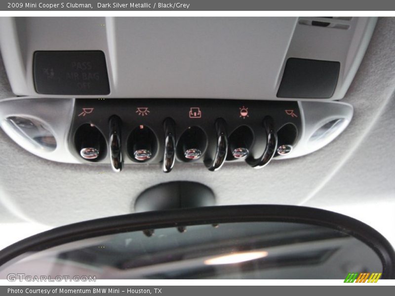 Dark Silver Metallic / Black/Grey 2009 Mini Cooper S Clubman