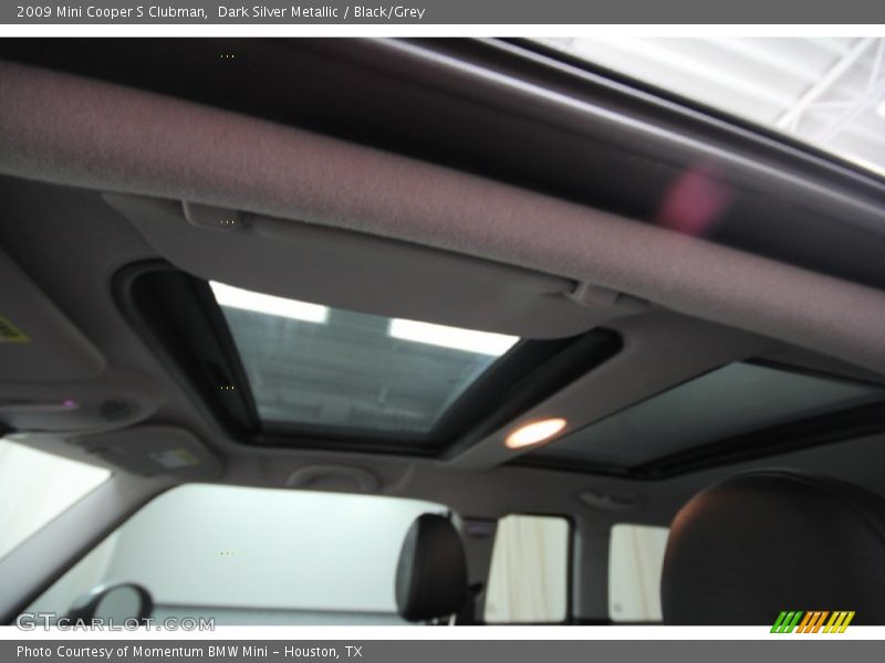 Dark Silver Metallic / Black/Grey 2009 Mini Cooper S Clubman