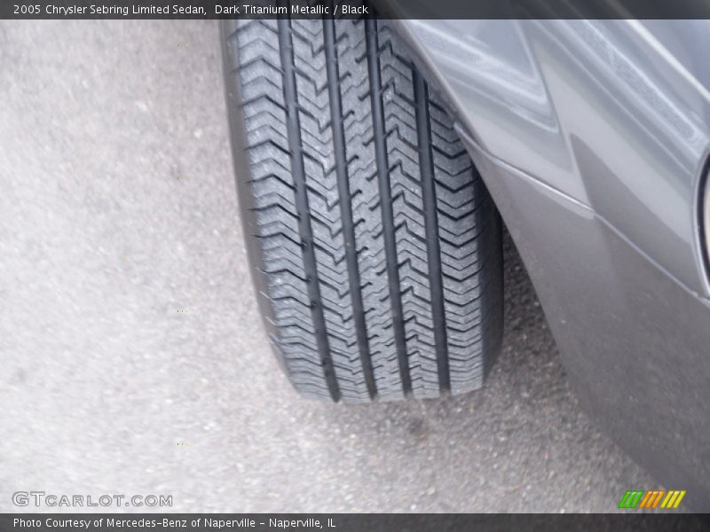 Dark Titanium Metallic / Black 2005 Chrysler Sebring Limited Sedan