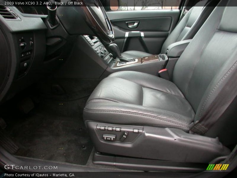Black / Off Black 2009 Volvo XC90 3.2 AWD
