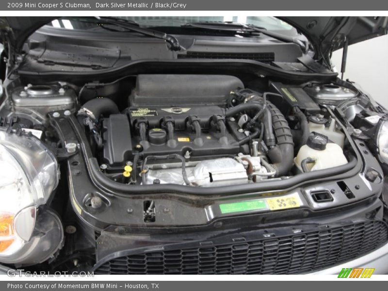 Dark Silver Metallic / Black/Grey 2009 Mini Cooper S Clubman