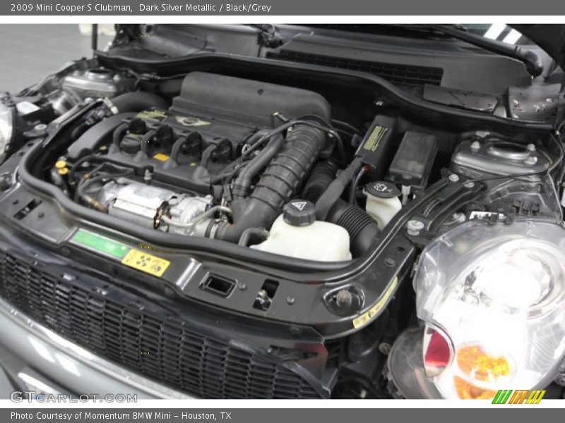  2009 Cooper S Clubman Engine - 1.6 Liter Turbocharged DOHC 16-Valve 4 Cylinder