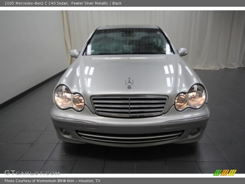 Pewter Silver Metallic / Black 2005 Mercedes-Benz C 240 Sedan