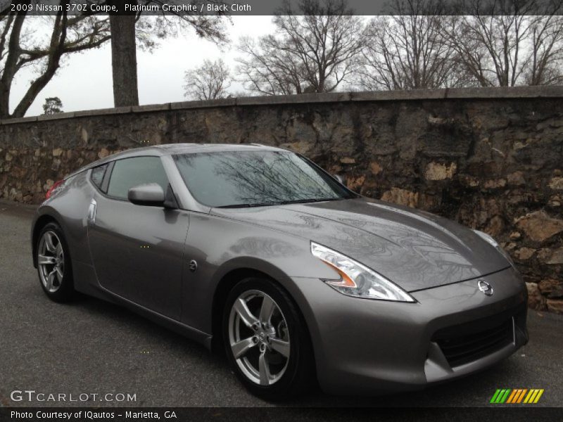Platinum Graphite / Black Cloth 2009 Nissan 370Z Coupe