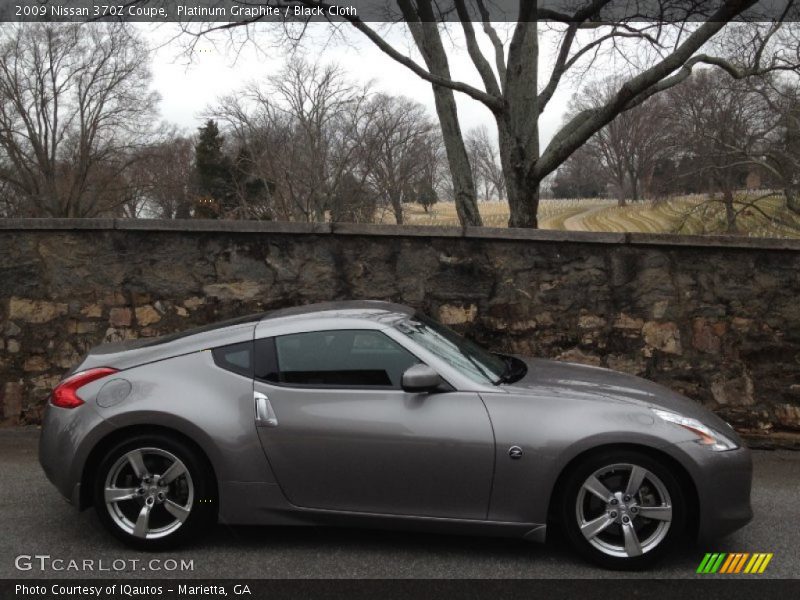 Platinum Graphite / Black Cloth 2009 Nissan 370Z Coupe