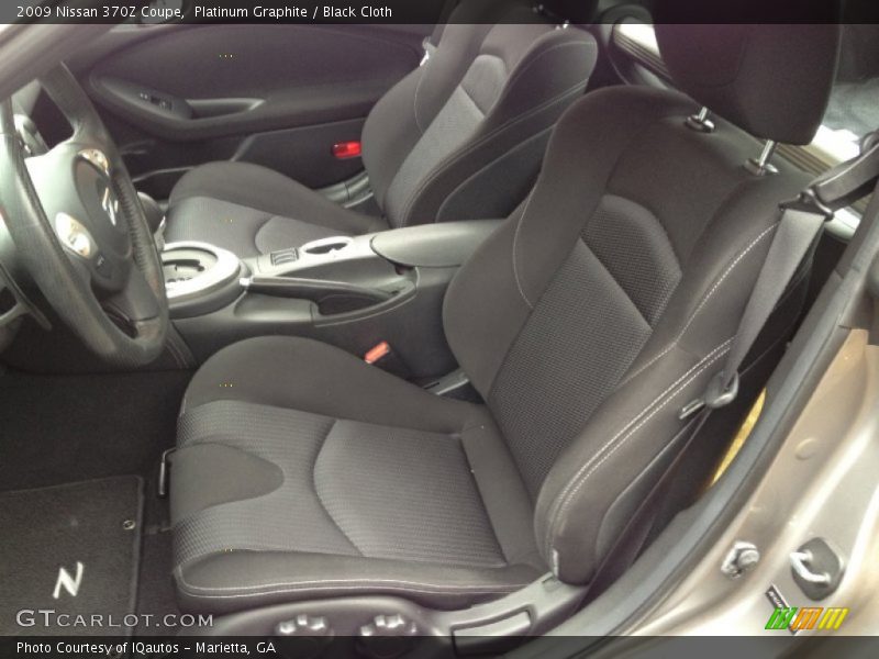 Platinum Graphite / Black Cloth 2009 Nissan 370Z Coupe