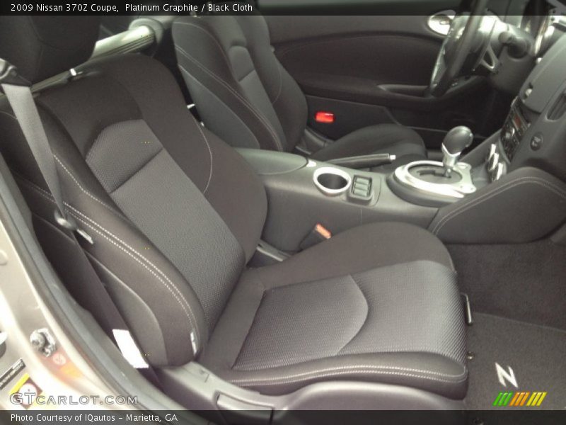 Platinum Graphite / Black Cloth 2009 Nissan 370Z Coupe