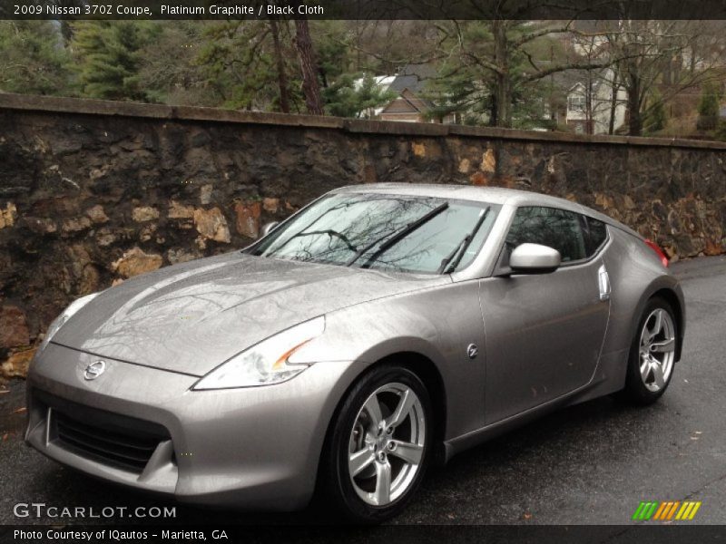 Platinum Graphite / Black Cloth 2009 Nissan 370Z Coupe