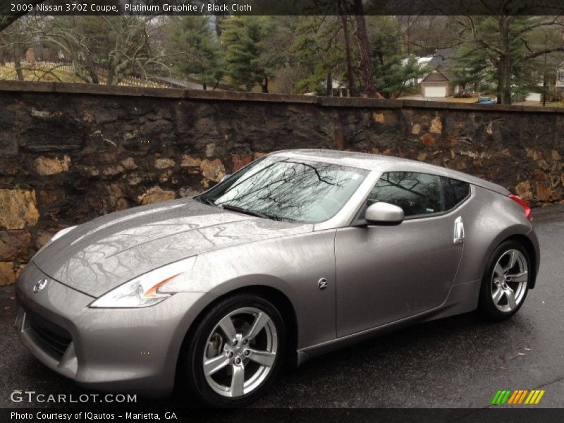 Platinum Graphite / Black Cloth 2009 Nissan 370Z Coupe