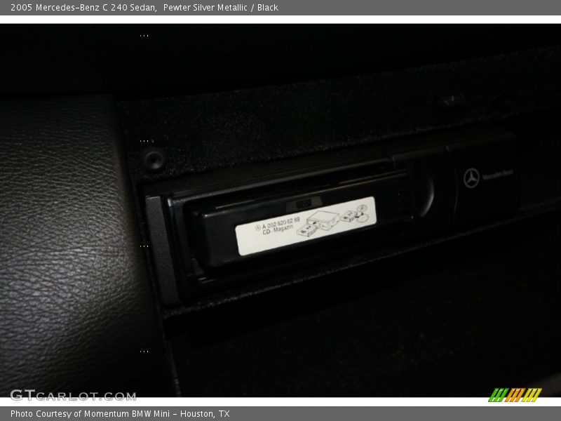 Pewter Silver Metallic / Black 2005 Mercedes-Benz C 240 Sedan