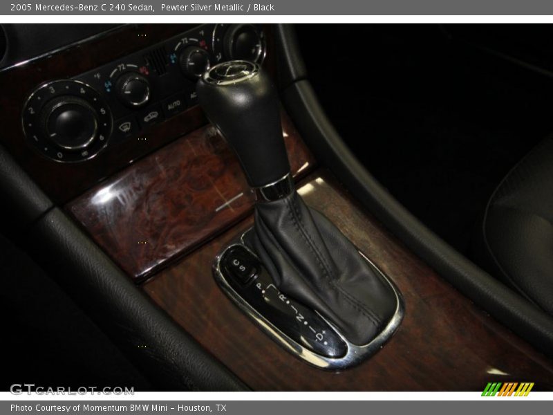 Pewter Silver Metallic / Black 2005 Mercedes-Benz C 240 Sedan