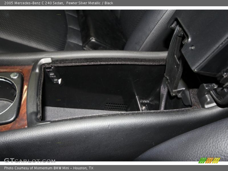 Pewter Silver Metallic / Black 2005 Mercedes-Benz C 240 Sedan