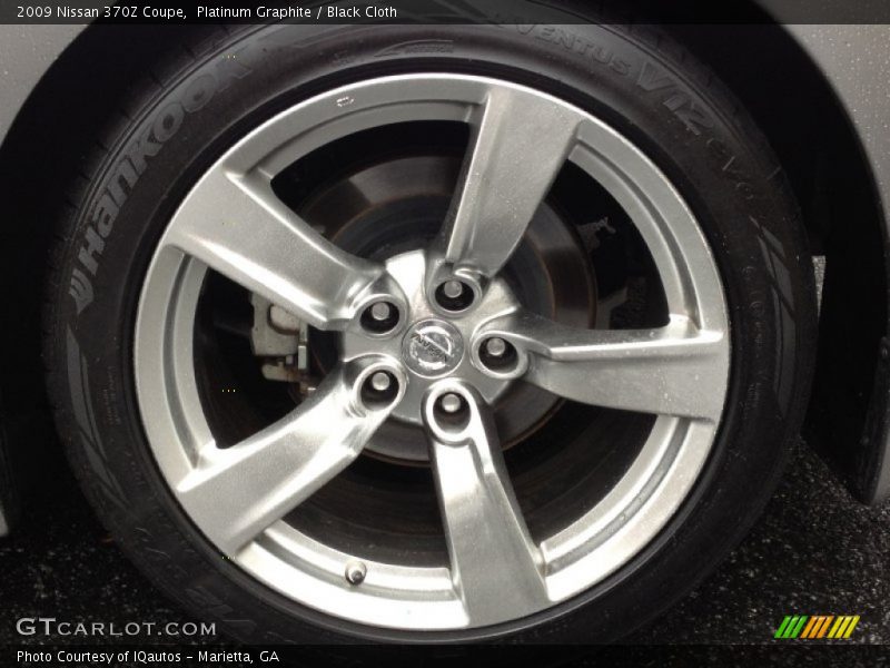 Platinum Graphite / Black Cloth 2009 Nissan 370Z Coupe