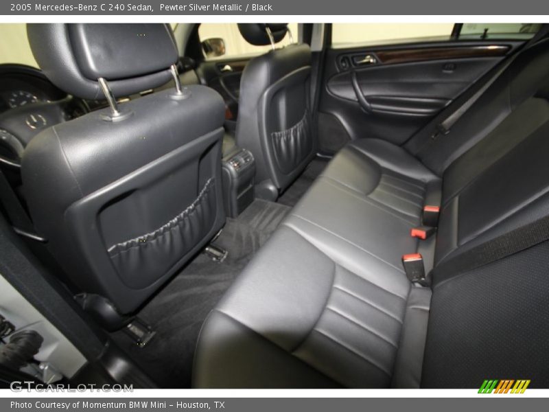 Pewter Silver Metallic / Black 2005 Mercedes-Benz C 240 Sedan