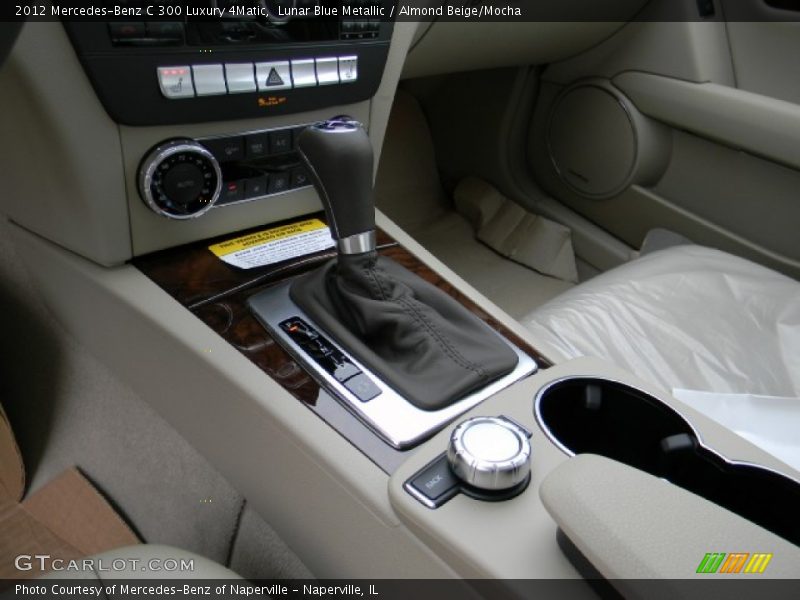 Lunar Blue Metallic / Almond Beige/Mocha 2012 Mercedes-Benz C 300 Luxury 4Matic