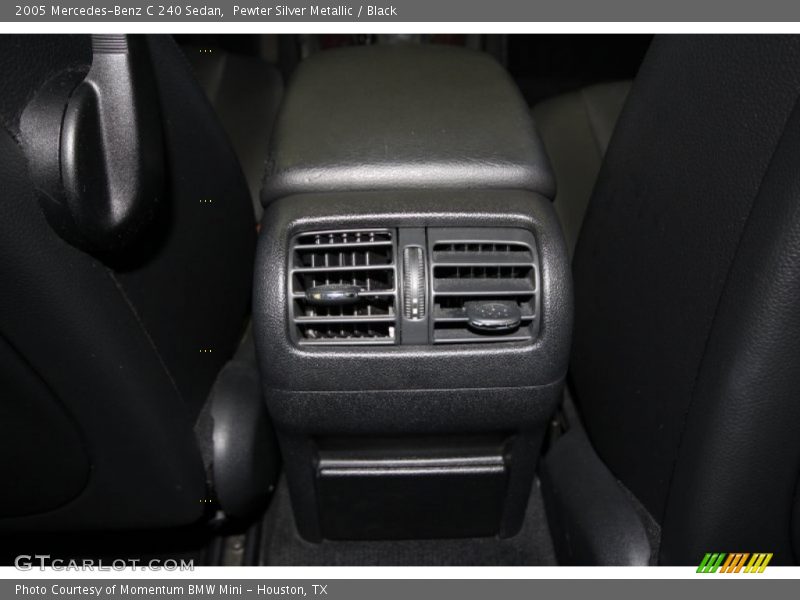 Pewter Silver Metallic / Black 2005 Mercedes-Benz C 240 Sedan