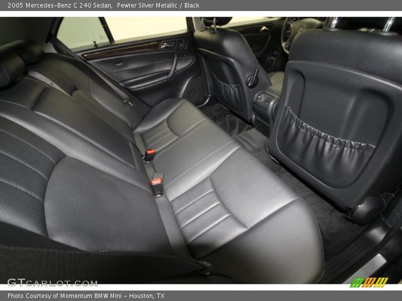 Pewter Silver Metallic / Black 2005 Mercedes-Benz C 240 Sedan