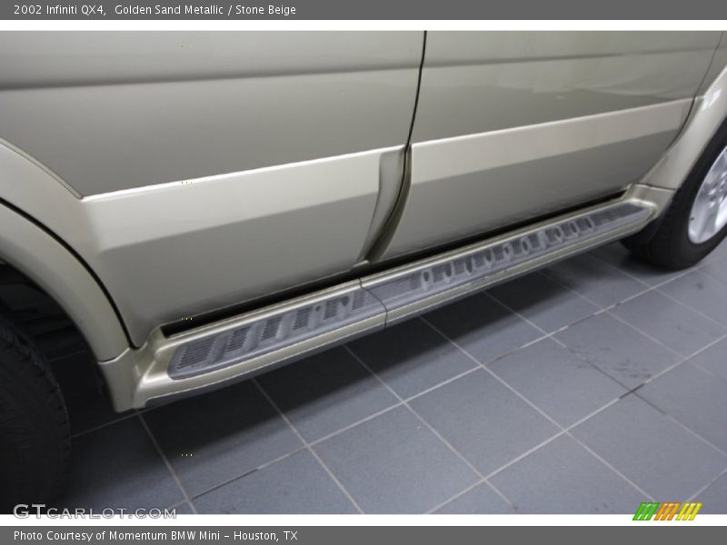 Golden Sand Metallic / Stone Beige 2002 Infiniti QX4