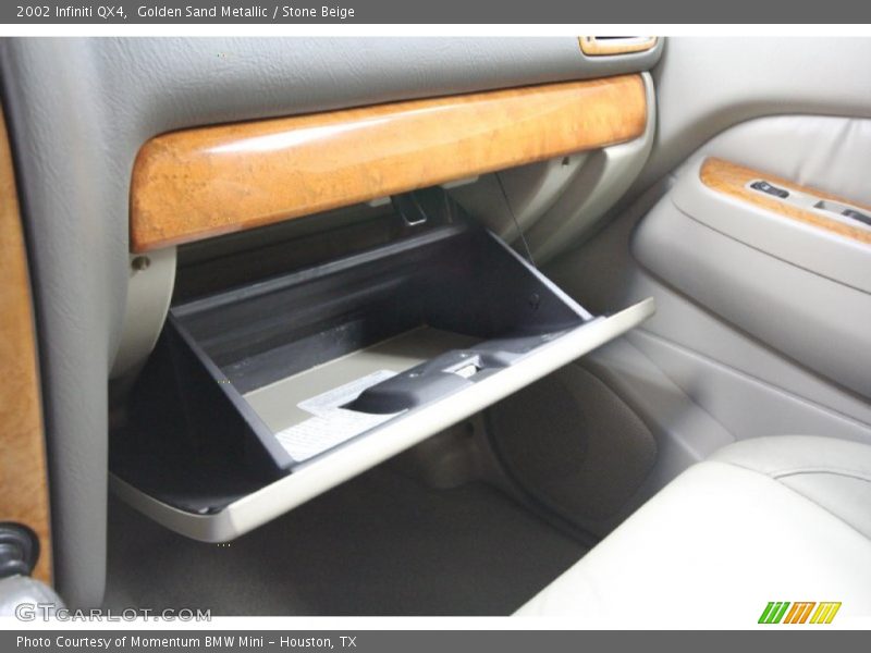 Golden Sand Metallic / Stone Beige 2002 Infiniti QX4