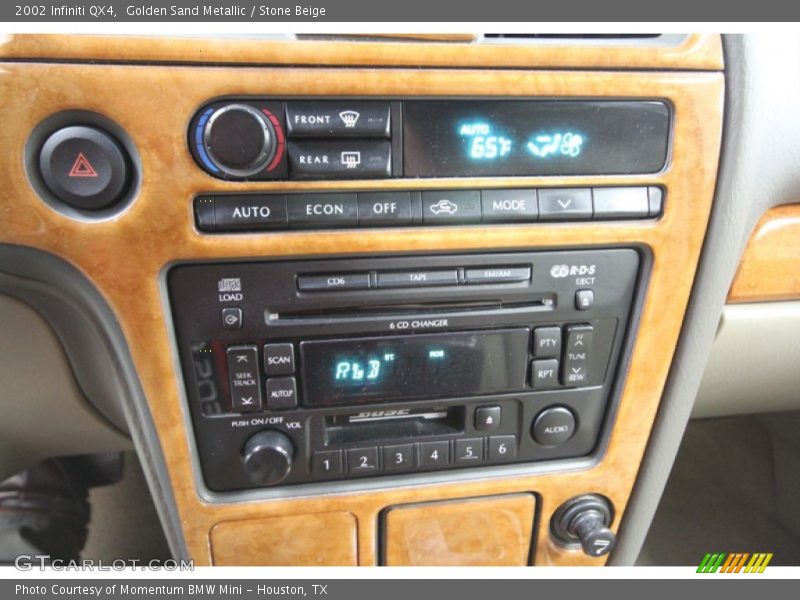 Golden Sand Metallic / Stone Beige 2002 Infiniti QX4
