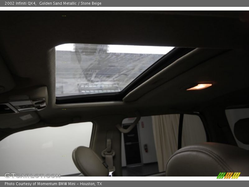 Golden Sand Metallic / Stone Beige 2002 Infiniti QX4