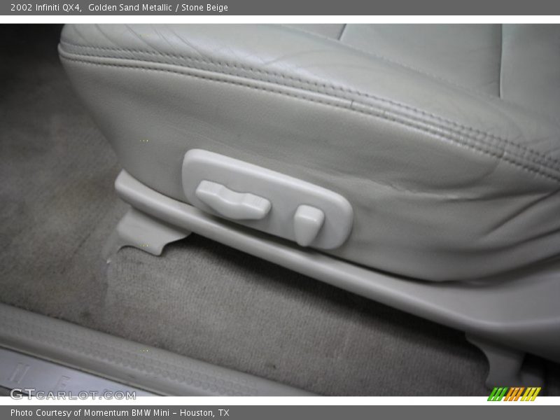 Golden Sand Metallic / Stone Beige 2002 Infiniti QX4