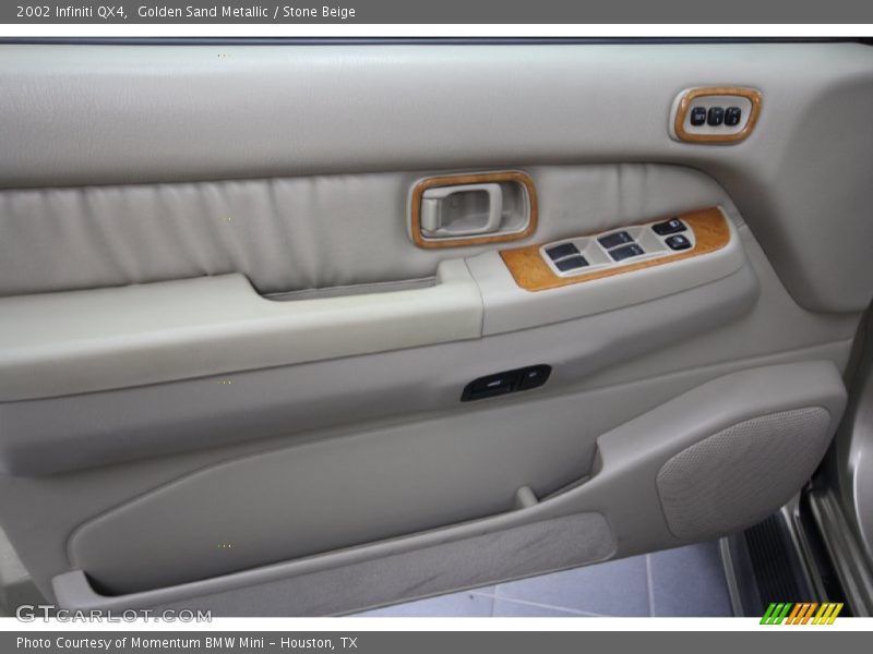 Golden Sand Metallic / Stone Beige 2002 Infiniti QX4