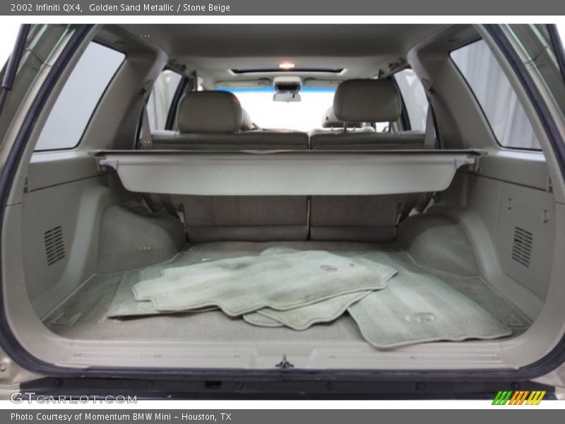Golden Sand Metallic / Stone Beige 2002 Infiniti QX4