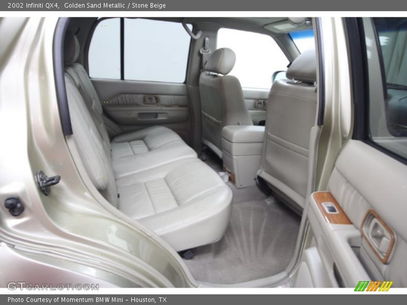 Golden Sand Metallic / Stone Beige 2002 Infiniti QX4