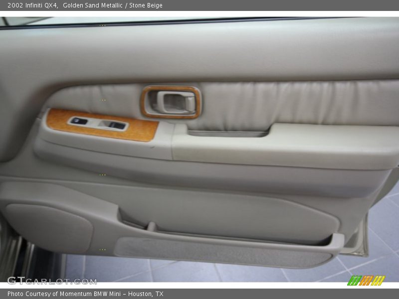 Golden Sand Metallic / Stone Beige 2002 Infiniti QX4