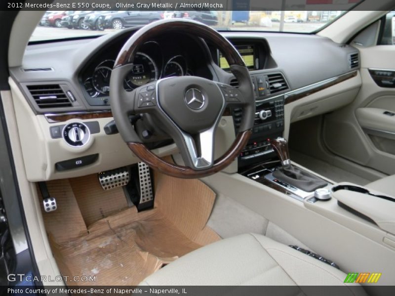 2012 E 550 Coupe Almond/Mocha Interior