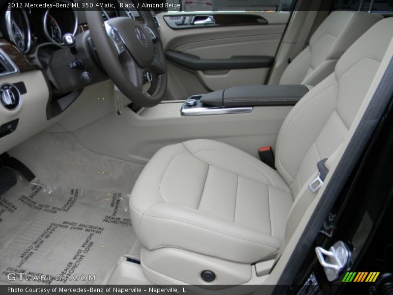 Black / Almond Beige 2012 Mercedes-Benz ML 350 4Matic