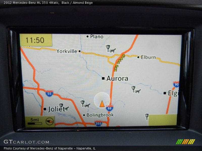 Black / Almond Beige 2012 Mercedes-Benz ML 350 4Matic