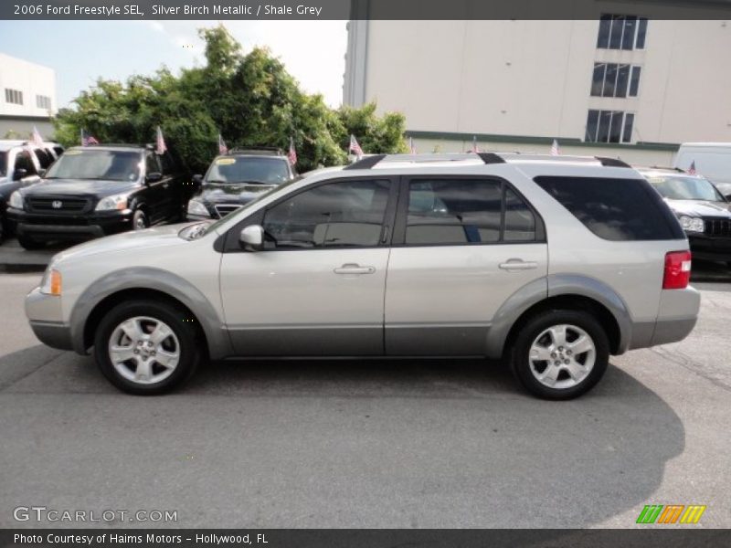 Silver Birch Metallic / Shale Grey 2006 Ford Freestyle SEL